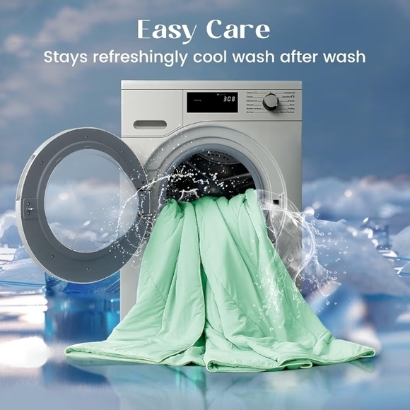 Mint Green Comforter - Picture 6 of 8